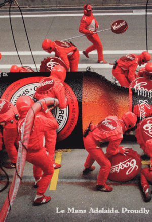 Coopers Le Mans Adelaide - Sparkling Ale poster