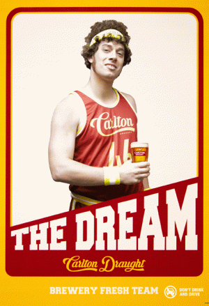 Carlton Draught '46ers' campaign 'The dream' Poster