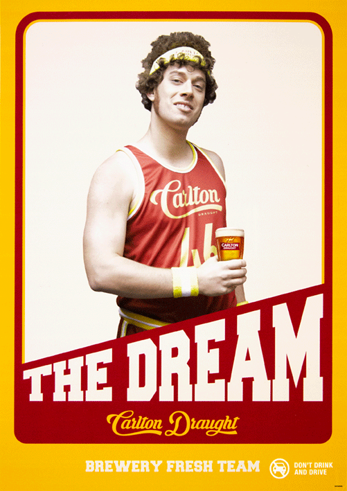 Carlton Draught '46ers' campaign 'The dream' Poster