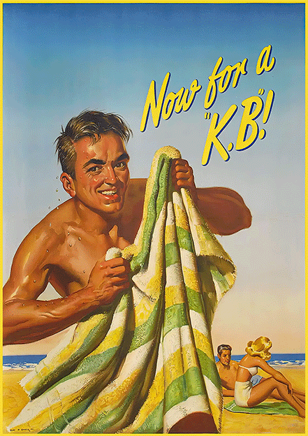 Tooth’s 'Now for a "KB"!' Lager poster