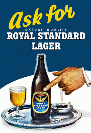 Ballarat Brewery Royal Standard Lager Poster