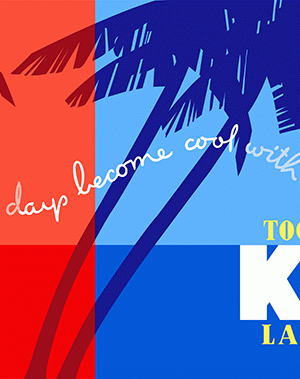 Tooth’s KB Lager - 'Boiling days become cool with...' Poster