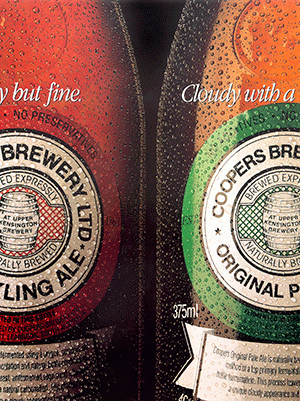 Coopers 'Cloudy but Fine' Sparkling Ale & Pale Ale horizontal Poster