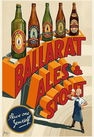 Ballarat Bertie 'Have one Yourself' Poster