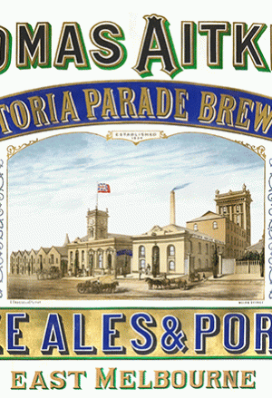 Thomas Aitken's PRIZE ALES & PORTER Poster